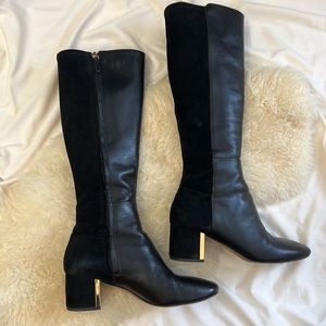 Gently worn Tory Burch Gigi Leather boots. Size 8M.
